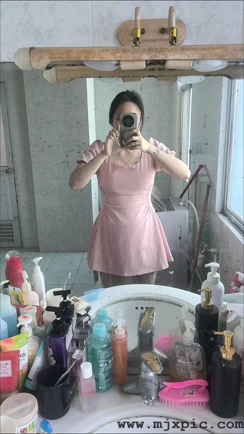周白子微胖收腰显瘦纯欲辣妹连衣裙买家秀