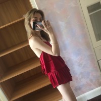 法式性感小仙女超薄纯欲风露背冰丝感吊带睡裙买家秀