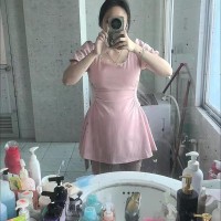 周白子微胖收腰显瘦纯欲辣妹连衣裙买家秀